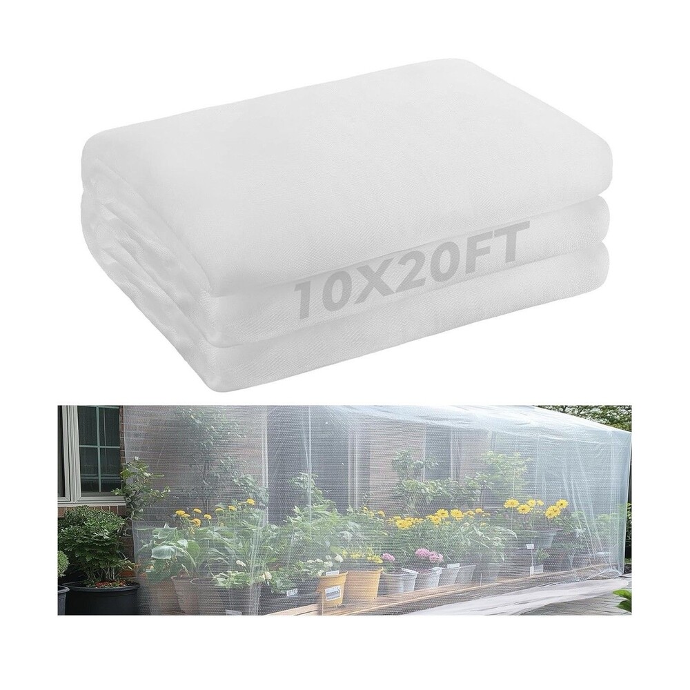 10x20ft Large Garden Netting - Ultra Fine Mesh Plant Covers to Keep Small Animal